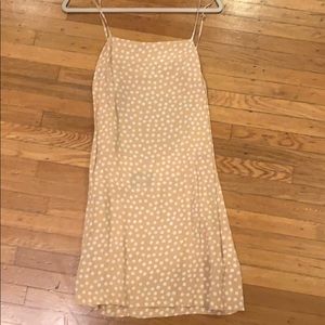 reformation slip dress